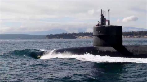 Us Militarys Ballistic Missile Submarine Uss Pennsylvania Sails