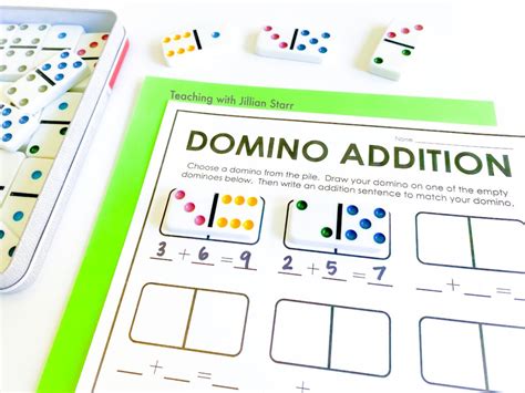 10 Domino Addition Games And Activities For Your Math Centers