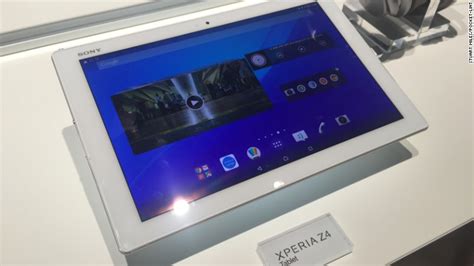 Sony Xperia Z4 Tablet The Hottest Gadgets At Mobile World Congress