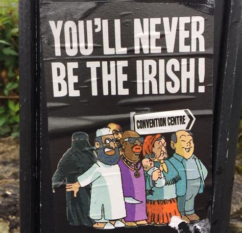 kerry mayor condemns appalling racist posters which sprung up overnight in killarney the
