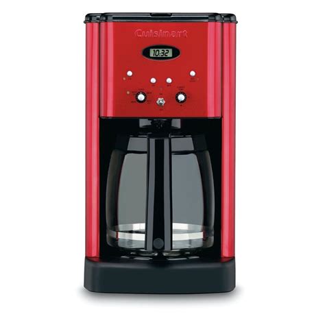 Accented with stainless steel, great coffee is always waiting for you on your kitchen countertop. Cuisinart 12-Cup Programmable Coffee Maker-DCC-1200MR ...