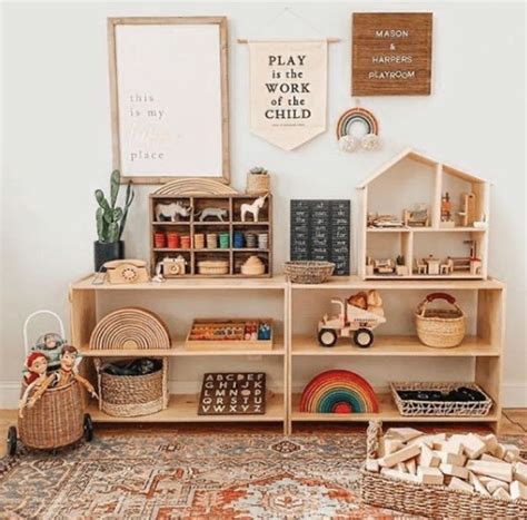 Boho Kids Playroom Home Toys In 2020 Toddler Playroom Montessori