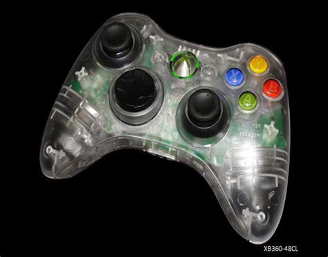 Xbox 360 Clear 70 Mode Programmable Rapid Fire Controller For