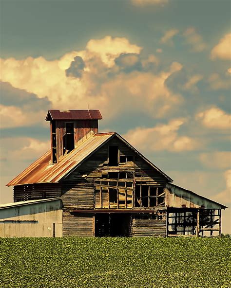 1920x1080px 1080p Free Download Rotting Barn Barn Clouds Country