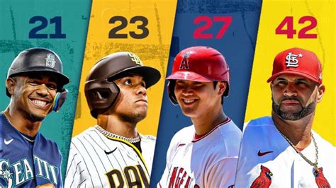 Best Player At Every Age In Mlb In 2022 Shohei Ohtani Juan Soto And