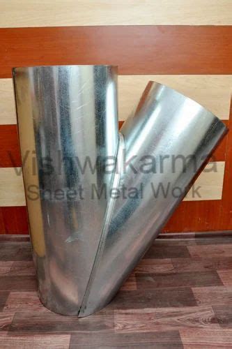 Sheet Metal Ducting Fitting Round Duct Pipe Manufacturer From Ahmedabad