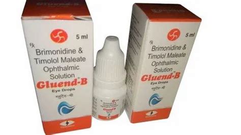 Brimonidine Timolol Maleate Ophthalmic Solution At Rs 195piece
