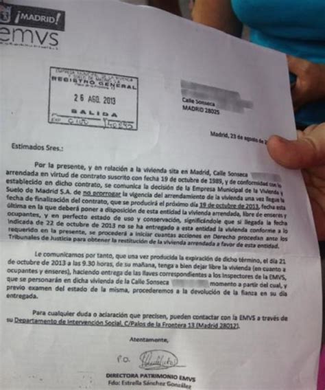 Una Mujer Se Suicida En Madrid Tras Recibir Una Carta De Desalojo De La