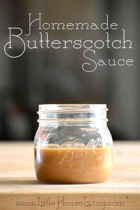 Homemade Butterscotch Sauce Recipe Butterscotch Sauce How To Make