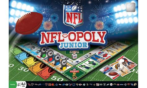 Nfl Officially Licensed Nfl Opoly Junior Board Game Groupon