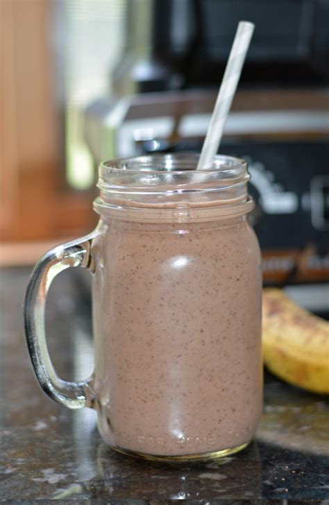 Eat Pure Be Powerful Chocolate Banana Protein Smoothie Mommys