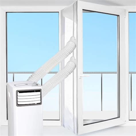 Portable Air Conditioner Sliding Window Kit Buy Gulrear Dual Hose Portable Air Conditioner
