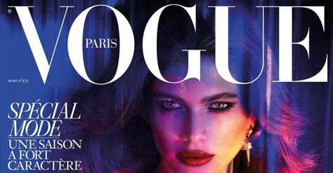 french vogue features a transgender model on its cover for the first time ever teen vogue