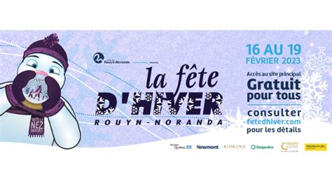 Dévoilement De La Programation De La Fête Dhiver De Rouyn Noranda 2023