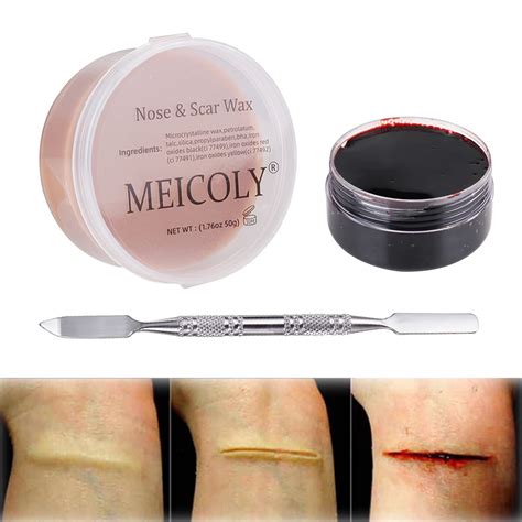 Buy Meicoly Wax Kit167ozfake Blood Special Effects Scab Coagulated