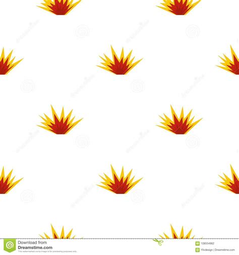 Nuclear Explosion Pattern Seamless Stock Vector Illustration Of Logo