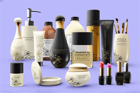 Download This Complete Set of Cosmetic Packaging Mockup - Designhooks