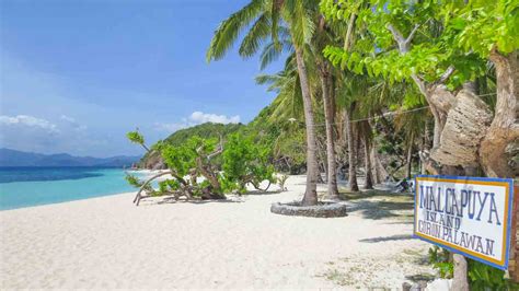 Malcapuya Island Beach Coron Palawan Philippines Getting Stamped