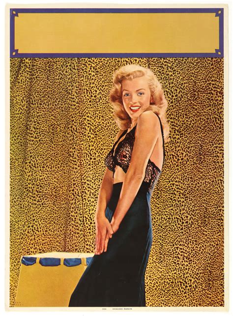 lot detail 1950 s marilyn monroe vivacious marilyn 12 x 16 pin up poster