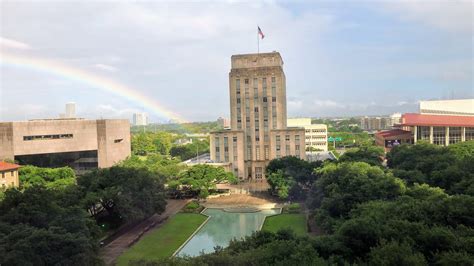 Rainbow Over City Hall This Morning Rhouston