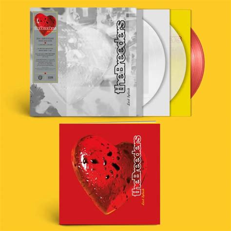 The Breeders Last Splash 30th Anniversary Edition Clear And Red