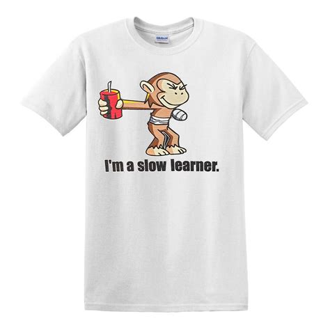 Im A Slow Learner Mens T Shirt Etsy Uk