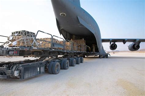 A Tunner 60k Aircraft Cargo Loader Loads Ammunition Nara And Dvids