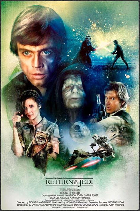 Star Wars Return Of The Jedi Star Wars Tribute Star Wars Movies