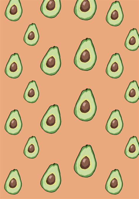 Avocado Aesthetic Wallpaper