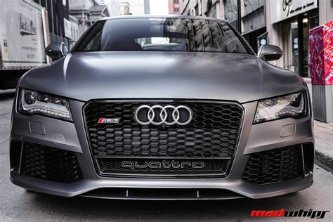 Read news stories about audi rs7 matte grey. Matte Grey Audi RS7 | Spotted in Montreal during the ...