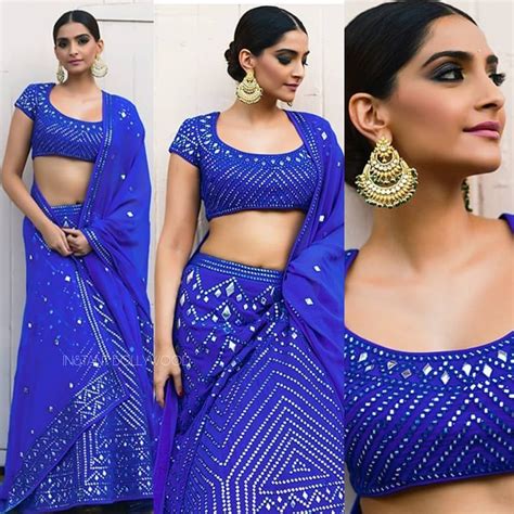 Sonam Kapoor Looks Stunning In Blue For Veere Di Wedding Promotions Kareena Also Wore A Similar