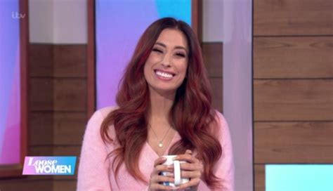 Stacey Solomon Thrills Loose Women Fans As She Debuts Red Hot Hair