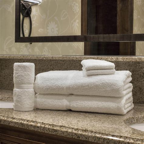 25 X 52 White Bath Towels 12 Lbs 100 Cotton Towel Depot