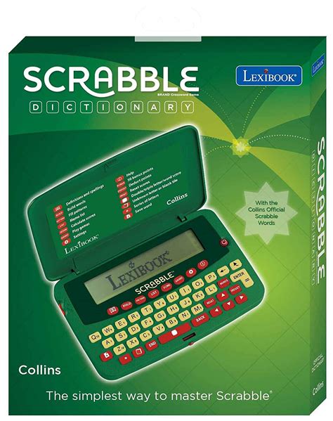 Lexibook Scf 328aen Deluxe Electronic Scrabble Dictionary Toptoy
