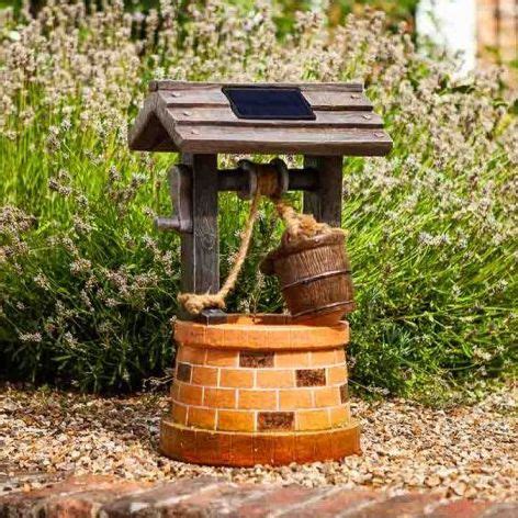 Free delivery on orders over �40. Smart Solar Water Feature | Wishing Well | Oasis Gardening Ltd