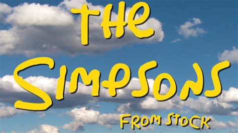 Recreating The Simpsons Intro Using Stock Footage Side By Side Youtube