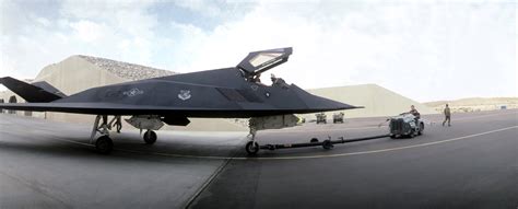 Each with unique bomb bay artwork and accurate crew names. Ground crew members ready an F-117A stealth fighter ...