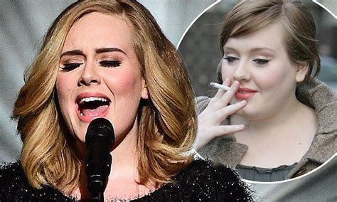Adele Complains Quitting Smoking Has Left Her With Weaker Vocal