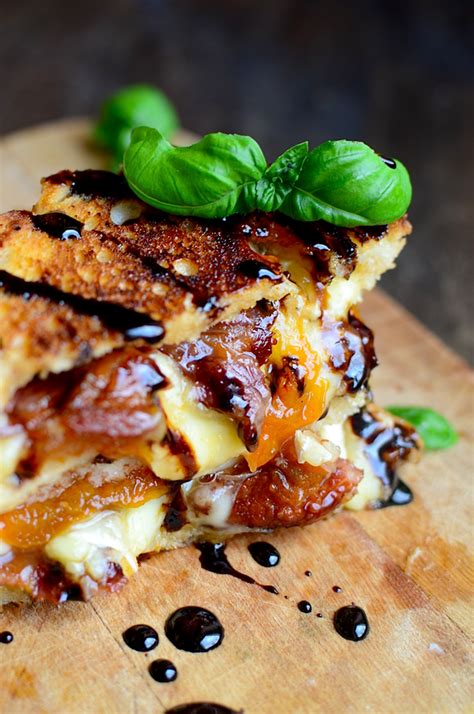 Brie Bacon Apricot Balsamic Grilled Cheese 4 Grilled Cheese Recipes