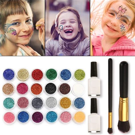 Glitter tattoo stencils tattoo kits childrens party colour schemes fairy tales eyeshadow how to apply tattoos party ideas. Pin on Beauty & Personal Care