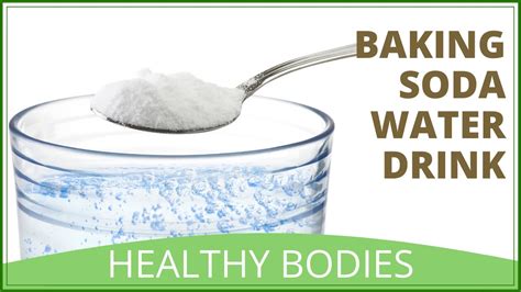 Baking Soda Water Daily Benefits Youtube