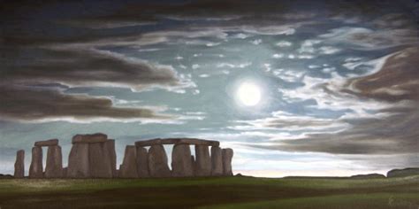 Paintings John Constables Stonehenge By Steven John Poulos