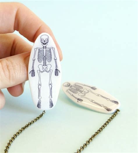 Skeleton Cardigan Pins By Yourorgangrinder On Etsy