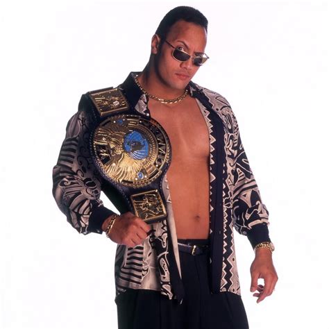 Rare And Unseen Wwe Champion Studio Photos Wwe The Rock The Rock