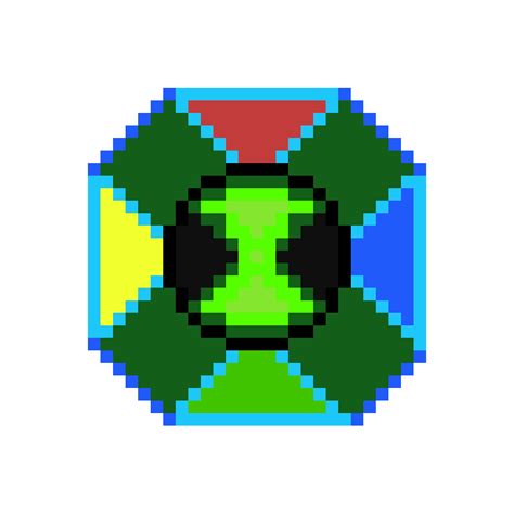 Ben 10 Logo Pixel Art Maker
