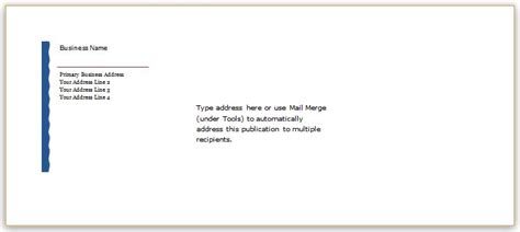 Maybe you would like to learn more about one of these? 40 Editable Envelope Templates for MS Word | Word & Excel ...