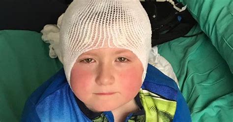 Finley Ingles Wakes Up From Nine Hour Operation To Shrink Brain Tumour Teesside Live