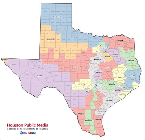 Us House Of Representatives Texas District Map United States Map