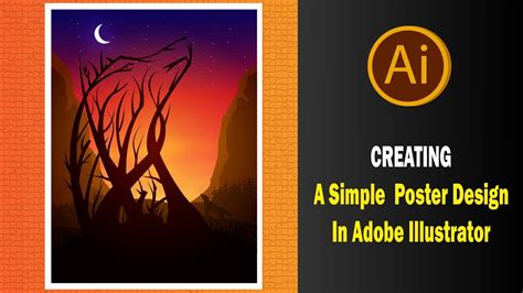 Adobe Illustrator Poster Design Tutorial Lukisan