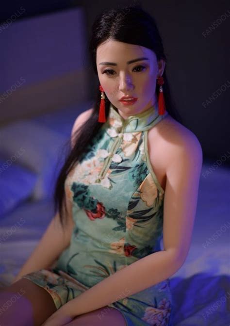 Super Realistic Chinese Sex Doll With Silicone Head 165cm Butterfly